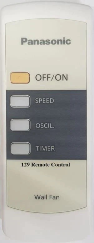 (Local SG Shop) F-407MS. Genuine Newer Version Original Panasonic Wall Fan Remote Control For F-407MS.