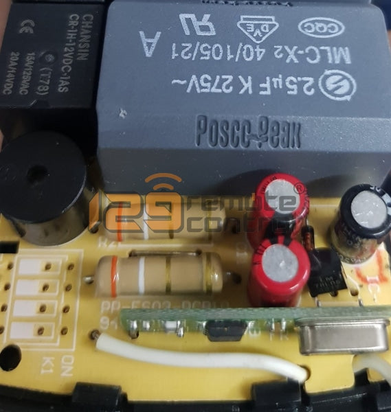 (SG Local Retail Shop) Authentic Genuine New Posco/Elmark (TouchScreen) Peak Ceiling Fan with Light Remote Control Receiver Set GE-CF6WS Replace For Posco/Elmark (TouchScreen)