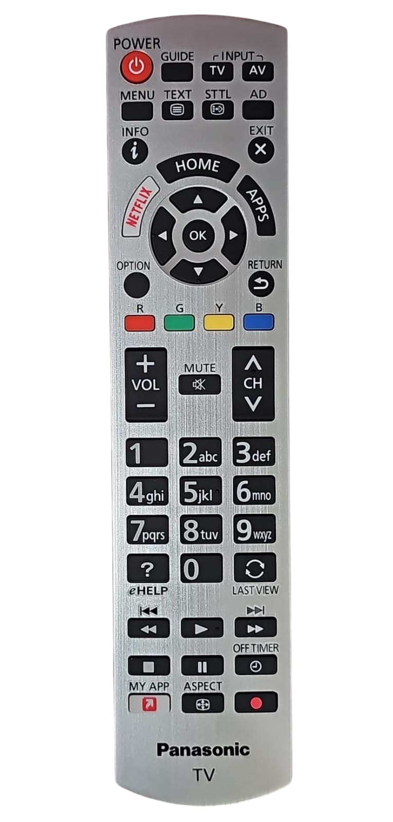 (Local SG Shop) N2QAYB001133 N2QAYB001189. N2QAYB001119. Genuine New Original Panasonic AirCon Remote Control N2QAYB001189 with NetFlix Function. N2QAYB001133 N2QAYB001189. N2QAYB001119