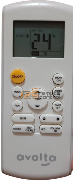 (Local Retail Shop) RG57A2/BGEF. Avolta New AirCon AC Wall Mounted Substitute Remote Control Replacement. Substitute Parts: AVOLTA V1. RG57A2/BGEF