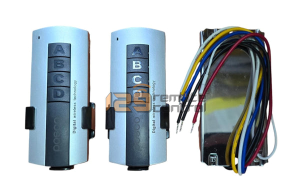 (Local SG Retail Shop) 3 Remote + 1 Receiver. Authentic Genuine New Posco Remote Control for Light Control (3 Way) 2 Remote + 1 Receiver.
