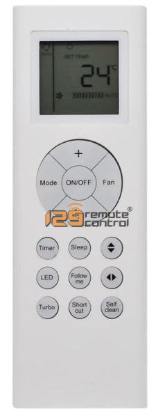 (Local SG Retail Shop) Genuine New Original/Alternative Midea AirCon Remote Control.