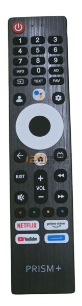 (Local SG Retail Shop) PRISM PLUS Original New Android Smart TV Remote Control Replacement.