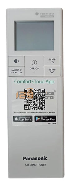 (Local SG Shop) ACXA75C20551 Genuine New Original Panasonic AirCon Remote Control For ACXA75C20551. (For ComfortCloud Apps)
