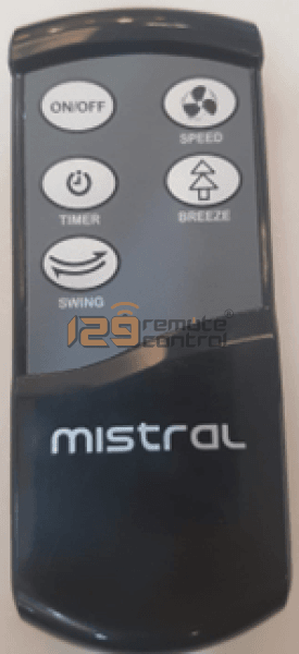 (Local SG Shop) Brand New High Quality Substitute Mistral Stand/Wall Fan Remote Control.
