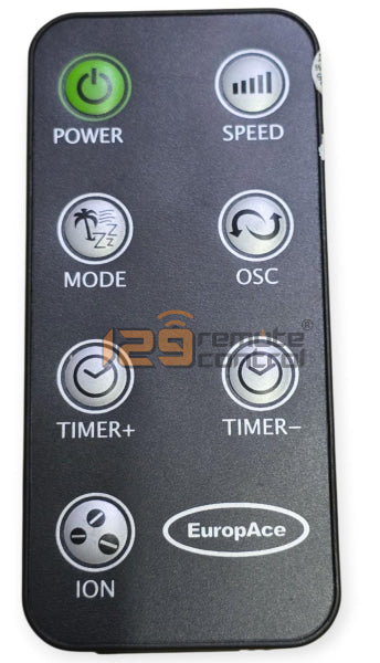 (Local SG Shop) GE-EUACE35F3 EuropAce Fan Remote Control Alternative Replacement. (Photo For Sample Only)
