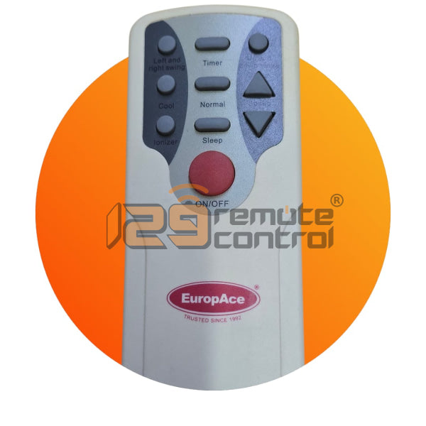 (Local SG Shop) GE-EACV35R New High Quality Substitute Remote Control for EuropAce Air Cooler GE-EACV35R.