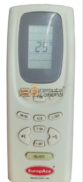 (Local SG Shop) Y512F2. New High Quality Substitute For Europace Window AirCon Remote Control Y512F2