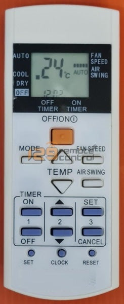 (Local SG Shop) A75C3716 Alternative. Panasonic New High Quality Panasonic AirCon Remote Control Alternative For A75C3716.