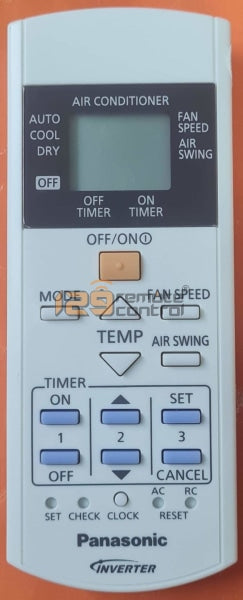 (Local SG Shop) Genuine New Original Panasonic AirCon Remote Control CS-PC12KKZ Only.