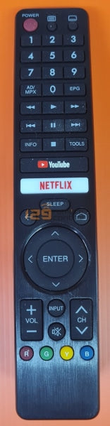 (Local SG Retail Shop) 2T-C50AE1X. Sharp TV Remote Control for Smart TV Remote Control Replacement. 2T-C50AE1X..