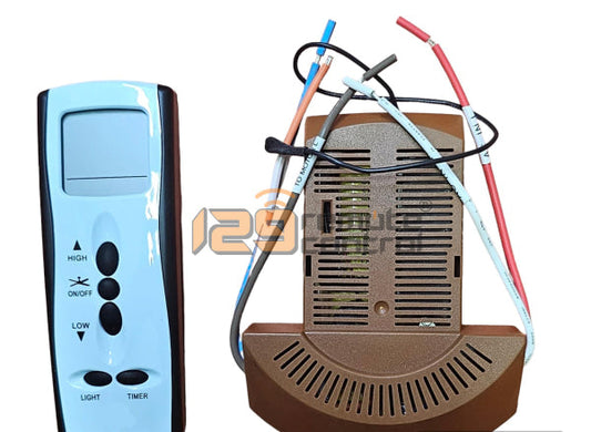 (Local Shop) RL-163. Amasco. Original New Ceiling Fan with Light Receiver & Remote Control Set For RL-163 Amasco Only. (Original)