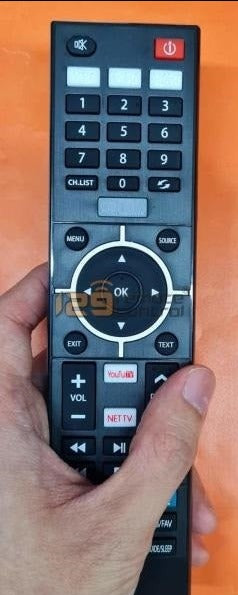 (Local Retail Shop) AuraQ AndroidTV. New Version Alternative AURA Smart TV Compatible TV Remote Control Substitute For AuraQ AndroidTV Television.