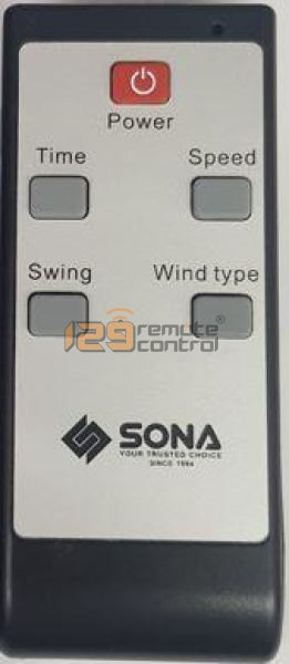 (Local Shop) SSOR6075 Sona Fan Remote Control Substitute Remote For SSOR 6075 Only.