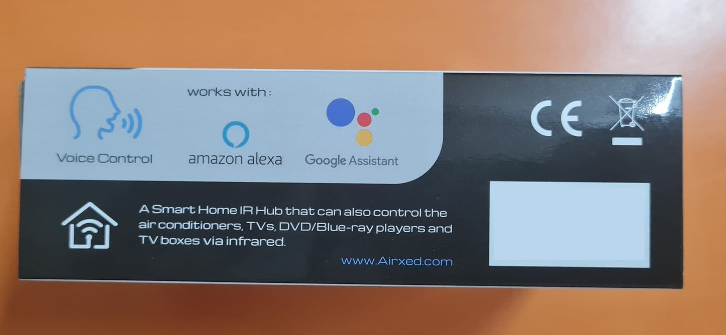 Airxed Smart IR IRX Wifi Remote Control - Singapore (Smart Home Hub)
