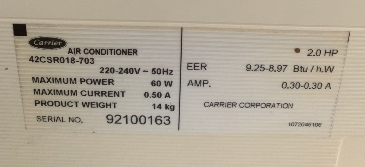 (Local Shop) New High Quality Carrier AirCon Remote Control Substitute For 42CSR018-703