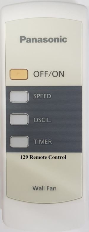 Genuine New Original Panasonic Wall Fan Remote Control - Remote Avenue - Online Store | Local Shop in Singapore Since 1986