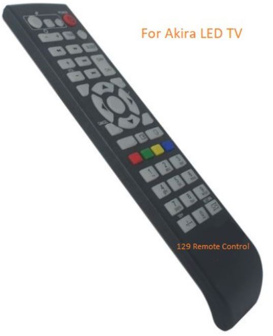 Akira LED TV Remote Control - New Substitute for 22LED22FVD
