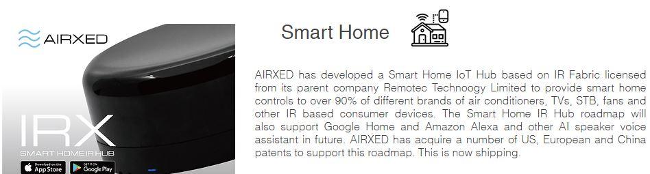 Airxed Smart IR IRX Wifi Remote Control - Singapore (Smart Home Hub)