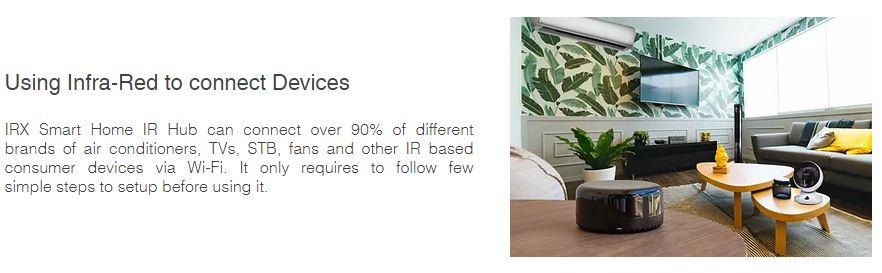 Airxed Smart IR IRX Wifi Remote Control - Singapore (Smart Home Hub)