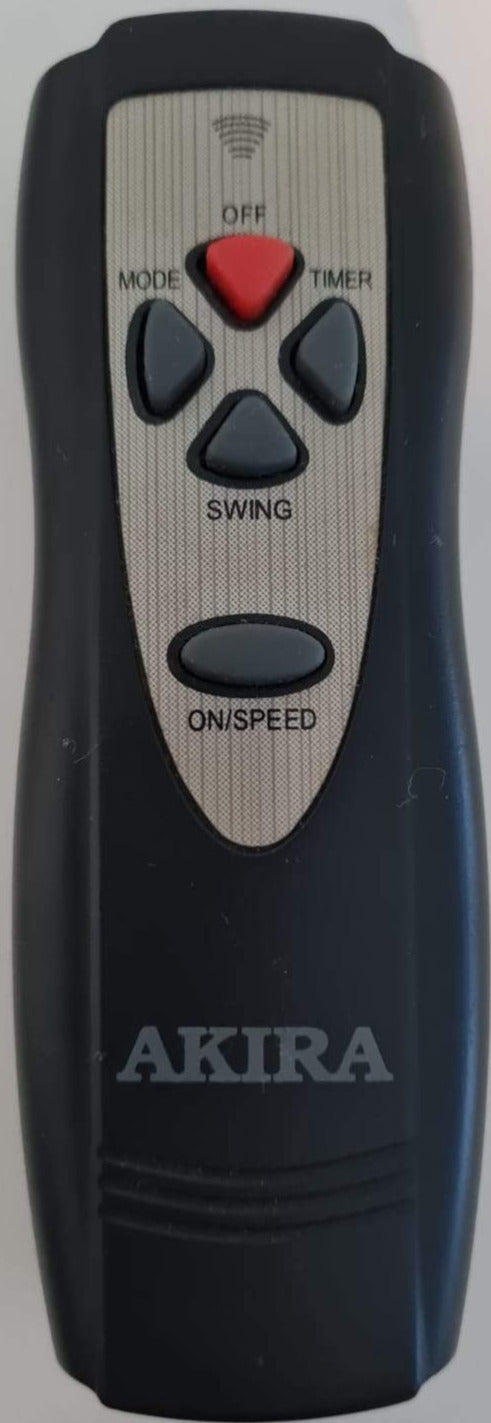 (Local Shop) New Akira Wall Fan Remote Control (New Substitute - Black)