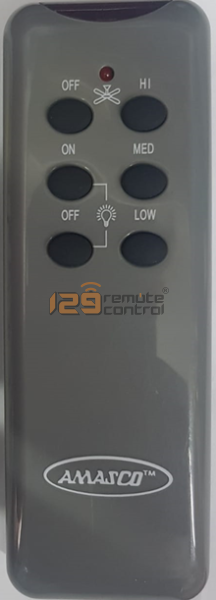 Amasco Ceiling Fan Remote Control Amc-66