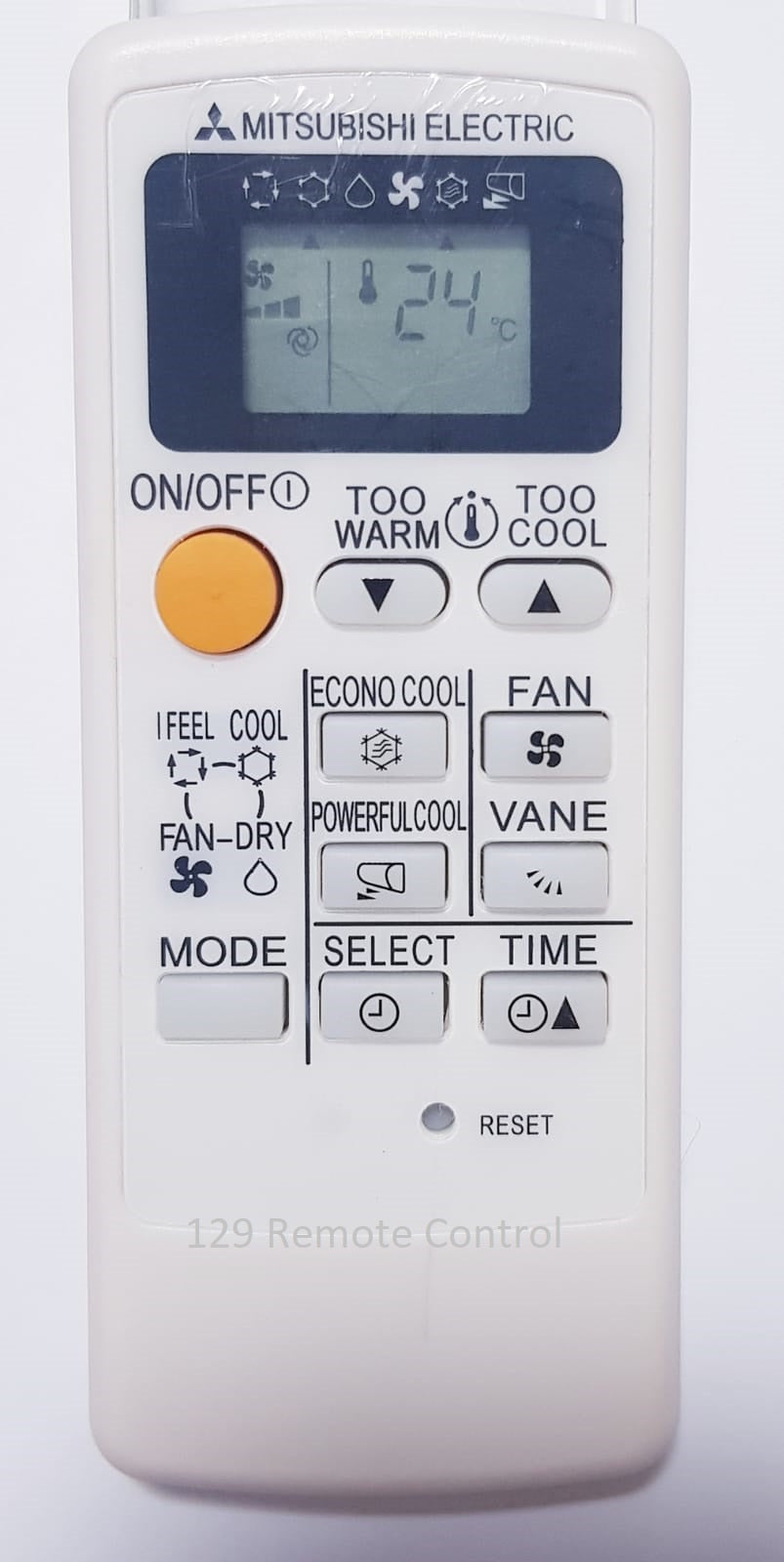 (Local SG Retail Shop) GE-ME04E/ACR-V1. New High Quality Mitsubishi Electric AirCon Remote Control Substitute For GE-ME04E/ACR-V1. GE-ME04E ACR V1