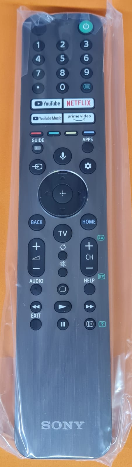 (Local Shop) Genuine New Original Sony Smart TV Remote Control For A80J. (Backlight) Backlite.