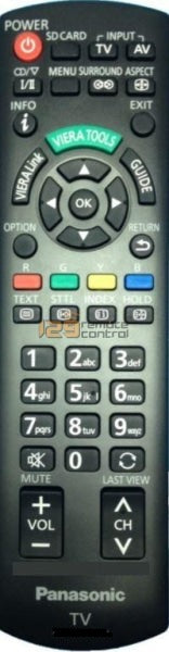 (Local SG Shop) TH-L32X50S. Genuine 100% New Original Panasonic TV Remote Control TH-L32X50S.