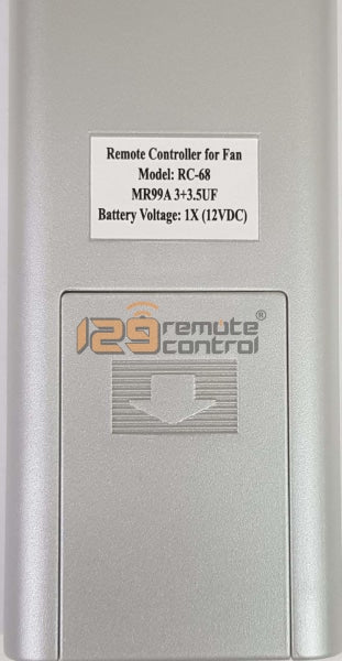 Genuine New Original Alpha Ceiling Fan Remote Control Rc-68