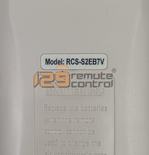 (Local SG Shop) Genuine New Original Authentic Sanyo AirCon Remote Control - RCS-S2EB7V