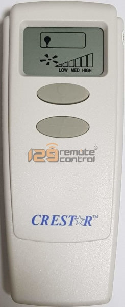 (Local Shop) Genuine New Original Crestar Fan Remote Control - V1 (GE-V1CSF)
