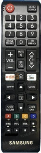 (Local SG Retail Shop) UA43RU7100K. Genuine New Original Samsung TV Remote Control for UA43RU7100K.