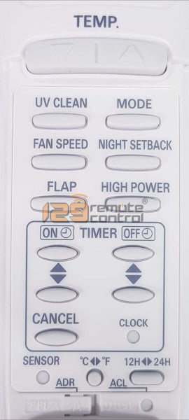 (Local SG Shop) Genuine New Original Sanyo AirCon Remote Control