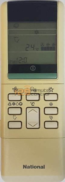 (Local Shop) Genuine Used Original National AirCon Remote Control A75C543