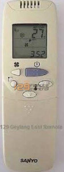 (Local Shop) Genuine Used Original Sanyo AirCon Remote Control for RCS-SH1BG