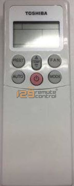 (Local Shop) Genuine Used Original Toshiba AirCon Remote Control WC-H01EE