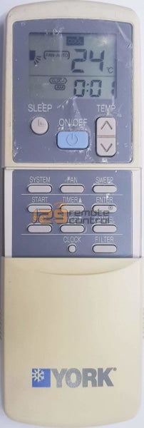 (Local SG Shop) Genuine Used Original York AirCon Remote Control