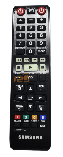 (Local SG Shop) AK59-00167A. Genuine New Original Samsung Blu-Ray Remote Control Replace For AK59-00167A.