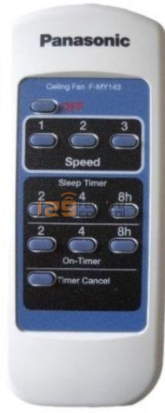 (Local SG Shop) F-MY143. Panasonic Ceiling Fan Remote Control Replacement F-MY143.
