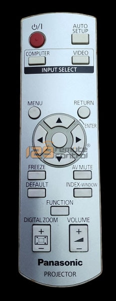 (Local SG Shop) N2QAYB000262. Used 2nd Hand Original Panasonic Projector Remote Control N2QAYB000262. (Working Condition)