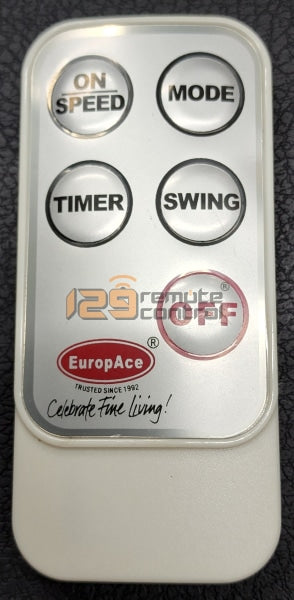 (Local Sg Shop) New Substitute For Europace Fan Remote Control Replacement.