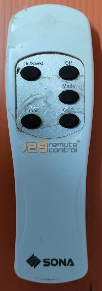 (Local SG Shop) Sona Fan Remote Control Alternative Replacement.
