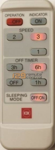 (Local Shop) A11YS KDK Ceiling Fan Remote Control Replacement