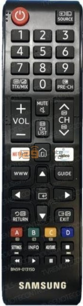 (Local Shop) Genuine New Original Samsung TV Remote Control Replace For UA55RU7100KXXS.