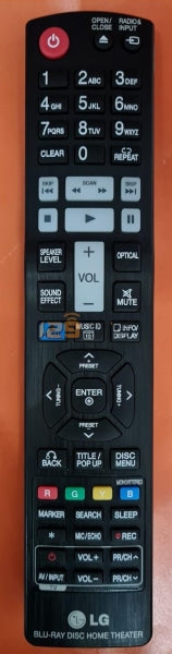 (Local Shop) Genuine Original New Version Lg Blu-Ray Remote Control For Akb73275502