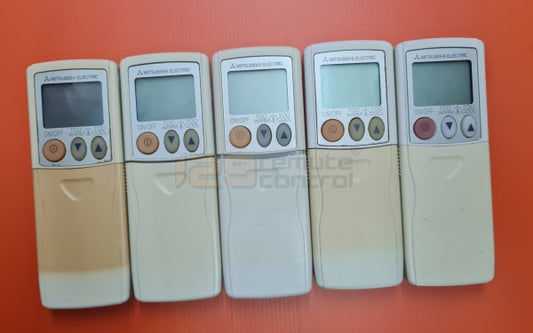 (Local Shop) Genuine Used Original Mitsubishi Electric AirCon Remote Control For KM16P, KM09G, KM05E, KM06E, KM05F, KM07E, KM15D. (Working Condition)