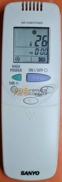 (Local Shop) Genuine Used Original Sanyo Aircon Remote Control