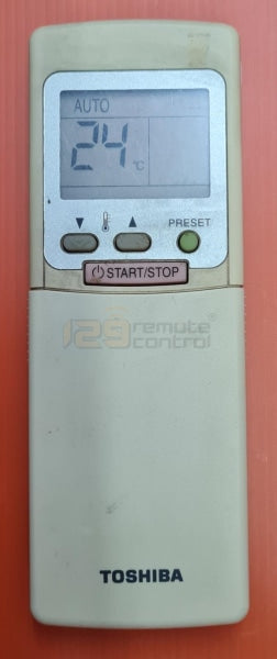 (Local Shop) Genuine Used Original Toshiba AirCon Remote Control For WC-H2UE Only.