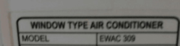(Local Shop) New Substitute for Europace AirCon Window Unit Remote Control For EWAC309.